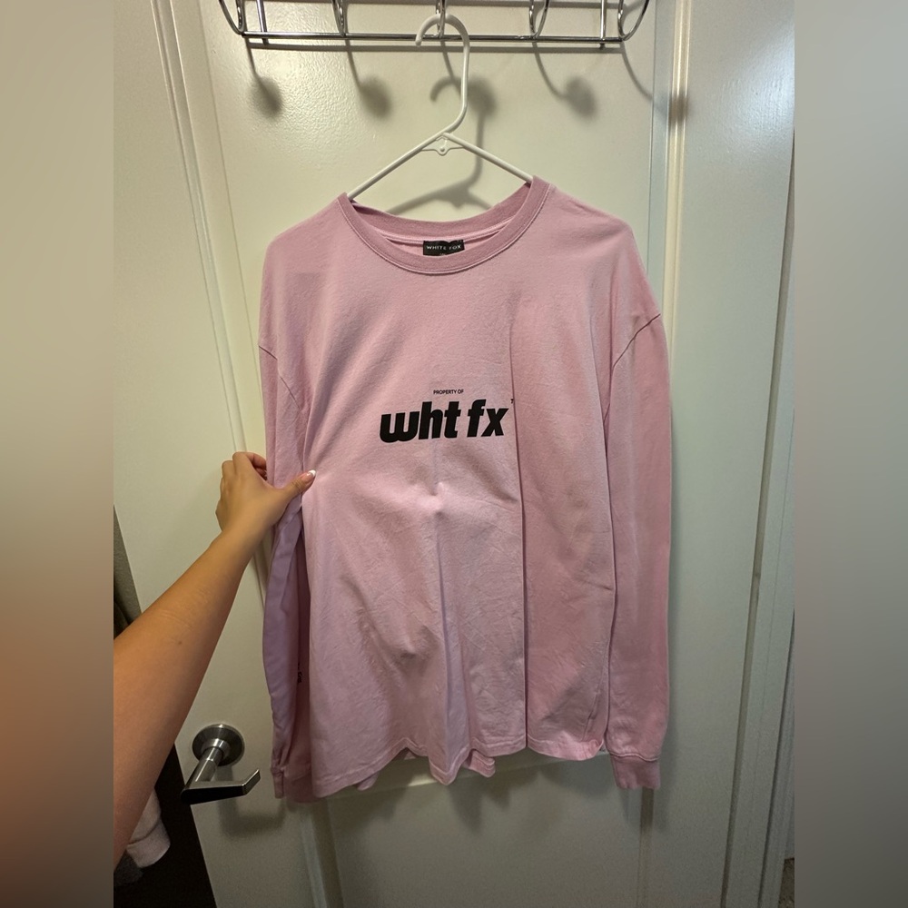Pink Long Sleeve Shirt